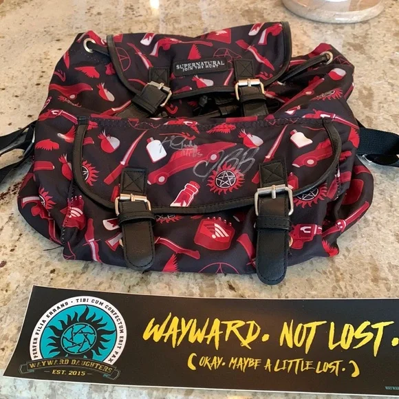 Supernatural | Bags | Supernatural Autographed Backpack  display picture 1